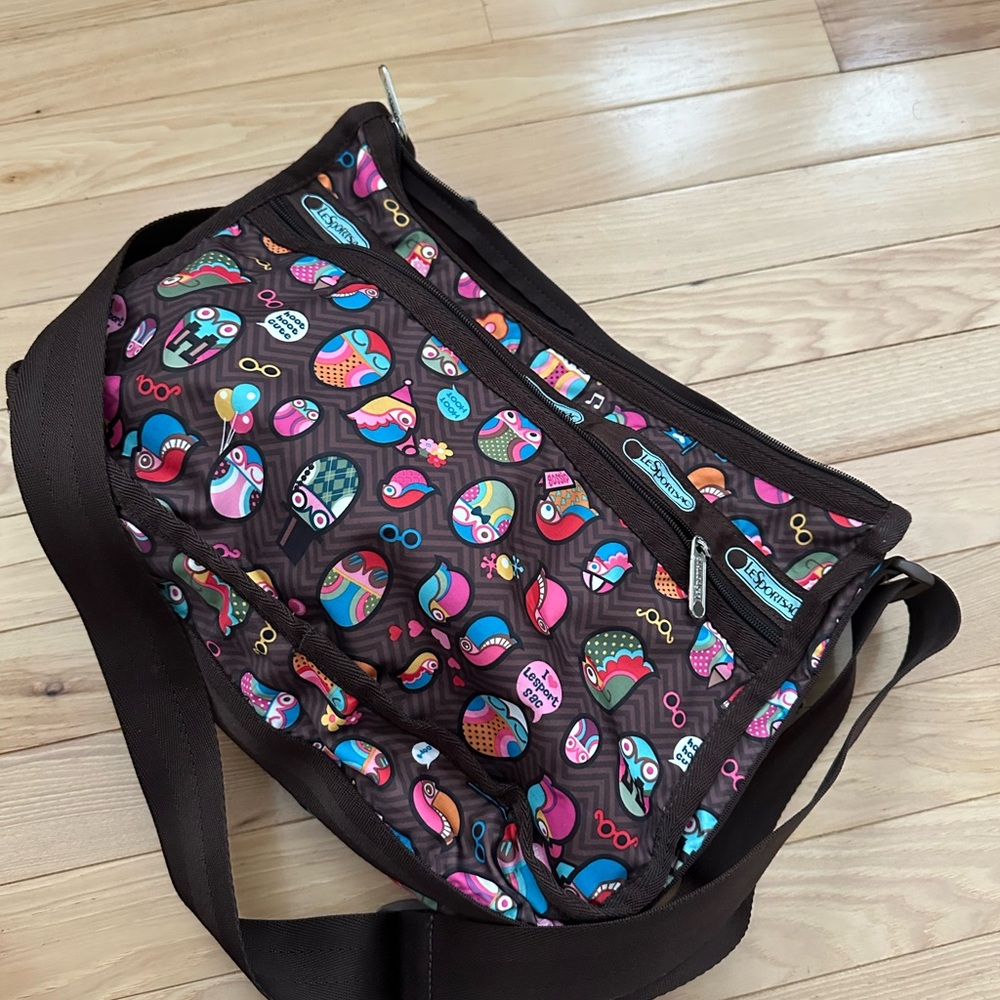 LeSportsac Brown owl Multicolor Women's Bag